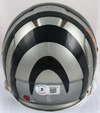 AJ Green Autographed Cincinnati Bengals Flash Speed Mini Helmet-Beckett W Hologram *Orange Image 3