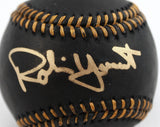 Robin Yount Autographed Rawlings OML Black Baseball-Beckett W Hologram *Gold Image 2