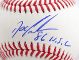 Doc Gooden Autographed Rawlings OML Baseball w/86 WSC-Beckett W Hologram *Blue Image 2