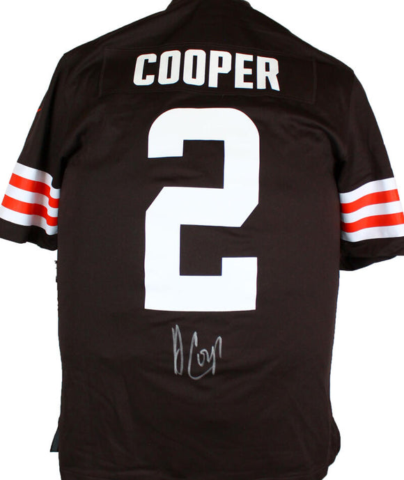 Amari Cooper Autographed Cleveland Browns Nike Game Jersey- Beckett W Hologram *Silver Image 1