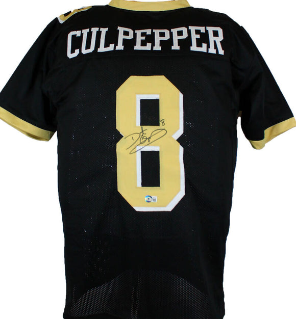 Daunte Culpepper Autographed Black College Style Jersey-Beckett W Hologram *Black Image 1