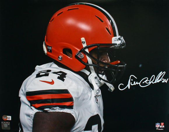 Nick Chubb Autographed Cleveland Browns 16x20 FP Close Up Photo-Becket –  The Jersey Source
