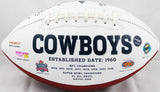 Dat Nguyen Autographed Dallas Cowboys Logo Football w/America's Team-Prova *Black Image 4