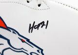 John Lynch Autographed Denver Broncos Logo Football w/HOF-Beckett W Hologram *Black Image 3