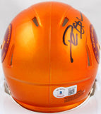 Deion Sanders Autographed Washington Flash Speed Mini Helmet-Beckett W Hologram *Black Image 3