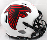 Deion Sanders Signed Atlanta Falcons F/S Lunar Speed Authentic Helmet- Beckett W Hologram *Red Image 3