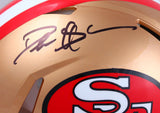 Deion Sanders Autographed San Francisco 49ers F/S 64-95 Speed Authentic Helmet-Beckett W Hologram *Black Image 2