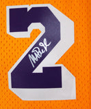 Magic Johnson Signed Lakers Gold Mitchell & Ness HWC Swingman Jersey-Beckett W Hologram *Silver Image 2