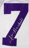 Purple People Eaters Autographed White Pro Style Jersey-Beckett W Hologram *Silver Image 2