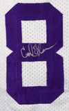 Purple People Eaters Autographed White Pro Style Jersey-Beckett W Hologram *Silver Image 3