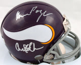 Purple People Eaters Signed Minnesota Vikings 61-79 Mini Helmet-Beckett W Hologram *Silver Image 1