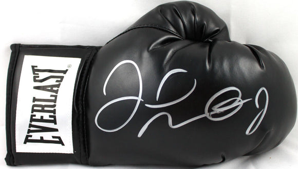 Floyd Mayweather Autographed Everlast Black Boxing Glove *Right-Beckett W Hologram *Silver Image 1