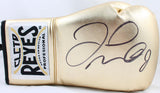 Floyd Mayweather Autographed Gold Cleto Reyes Boxing Glove *Right-Beckett W Hologram *Black Image 1