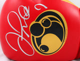 Floyd Mayweather Autographed Red/Gold Grant Boxing Glove *Left-Beckett W Hologram *Silver Image 2
