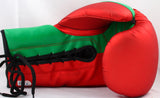 Floyd Mayweather Autographed Red/Green Grant Boxing Glove *Left-Beckett W Hologram *Silver Image 3