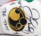 Floyd Mayweather Autographed White/Red Grant Boxing Glove *Right w/ 3 Insc. -Beckett W Hologram *Black Image 2