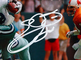 Emmitt Smith Autographed Dallas Cowboys 8x10 Stomp HM Photo- Beckett W Hologram *White Image 2