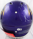 Ray Lewis Ed Reed Autographed Baltimore Ravens F/S Flash Speed Authentic Helmet-Beckett W Hologram *White Image 5