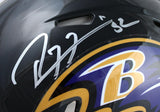 Ed Reed Ray Lewis Autographed Baltimore Ravens F/S Speed Authentic Helmet-Beckett W Hologram *Silver Image 3