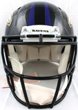 Ed Reed Ray Lewis Autographed Baltimore Ravens F/S Speed Authentic Helmet w/HOF-Beckett W Hologram *Silver Image 4