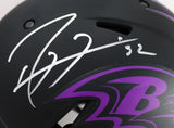 Ed Reed Ray Lewis Autographed Baltimore Ravens F/S Eclipse Speed Authentic Helmet-Beckett W Hologram *Silver Image 2
