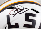 Odell Beckham Jr. Signed LSU Tigers F/S White Speed Helmet-Beckett W Hologram *Black Image 2