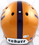 Odell Beckham Jr. Autographed LSU Tigers Gold F/S Schutt Helmet-Beckett W Hologram *Black Image 4