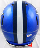Michael Irvin Autographed Dallas Cowboys F/S Flash Speed Authentic Helmet-Beckett W Hologram *White Image 4