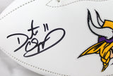 Randall Cunningham Daunte Culpepper Autographed Minnesota Vikings Logo Football-Beckett W Hologram *Black Image 2
