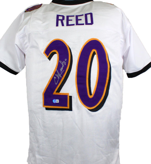 Ed Reed Signed Pro Bowl Jersey. Football Collectibles Uniforms