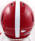 Bryce Young Autographed Alabama Crimson Tide F/S Speed Authentic Helmet w/Heisman-Beckett W Hologram *Silver Image 4