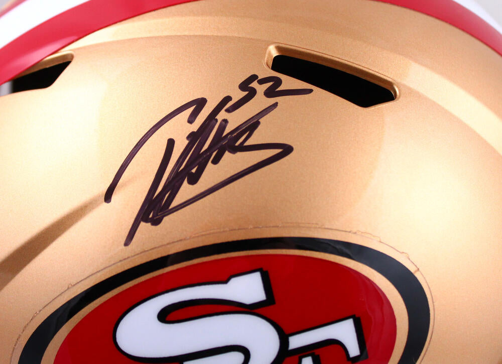Patrick Willis Autographed F/S San Francisco 49ers Speed Helmet- Becke –  The Jersey Source