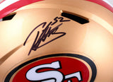 Patrick Willis Autographed F/S San Francisco 49ers Speed Helmet- Beckett W Hologram *Black Image 2