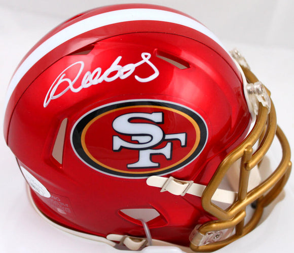 Deebo Samuel Autographed San Francisco 49ers Flash Speed Mini Helmet - JSA *White Image 1