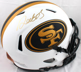 Deebo Samuel Autographed San Francisco 49ers F/S Lunar Speed Authentic Helmet- JSA *Gold Image 1