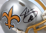 Jarvis Landry Autographed New Orleans Saints Flash Speed Mini Helmet-Beckett W Hologram *Black Image 2