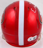 Elijah Mitchell Autographed San Francisco 49ers Flash Speed Mini Helmet- Beckett W Hologram *White Image 3