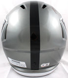 Davante Adams Autographed Las Vegas Raiders F/S Flash Speed Helmet-Beckett W Hologram *Black Image 4