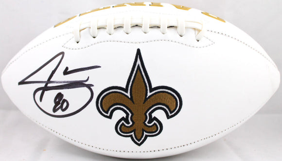 Jarvis Landry Autographed New Orleans Saints Logo Football-Beckett W Hologram *Black Image 1