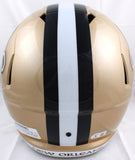 Jarvis Landry Autographed New Orleans Saints F/S Speed Helmet- Beckett W Hologram *Black Image 4