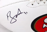 Brandon Aiyuk Autographed San Francisco 49ers Logo Football-Beckett W Hologram *Black Image 2