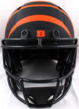 Ja'Marr Chase Autographed Cincinnati Bengals Eclipse F/S Speed Authentic Helmet -Beckett W Hologram *Silver Image 3