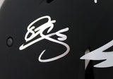 Vick,McNabb,Cunningham Autographed Philadelphia Eagles F/S Eclipse Speed Authentic Helmet-BA W Holo *Silver Image 4