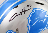 Aidan Hutchinson Autographed Detroit Lions F/S Speed Authentic Helmet-Beckett W Hologram *Black Image 2