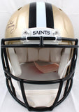 Archie Manning Autographed New Orleans Saints 76-99 F/S Speed Authentic Helmet *Black Mask-Fanatics *Black Image 3