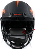 John Elway Autographed Denver Broncos F/S Eclipse Speed Authentic Helmet-Beckett W Hologram *Orange Image 3