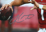 Kyler Murray Autographed Cardinals Close Up Passing 16x20 Photo- Beckett W *Silver Image 2
