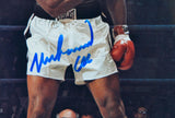 Muhammed Ali Autographed 8x10 Photo Standing Over Sonny Liston- Beckett Letter *Blue Image 2