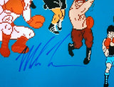 Mike Tyson Autographed 16x20 Punch Out Characters Photo- Beckett Hologram *Blue Image 2