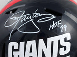 Lawrence Taylor Autographed New York Giants 81-99 F/S Speed Helmet w/ HOF-Beckett W Hologram *White Image 2